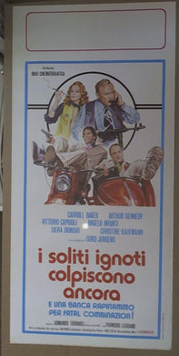 Locandina I Soliti Ignoti Colpiscono Ancora Carroll Baker Arthur Kennedy