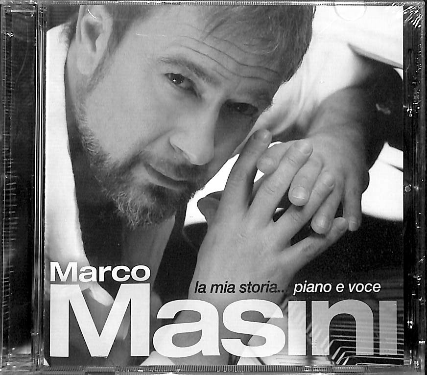 CD - Marco Masini  La Mia Storia... Piano E Voce