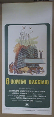Locandina  6 Uomini D'Acciaio Steve Carver, Jennifer O'Neil 1979