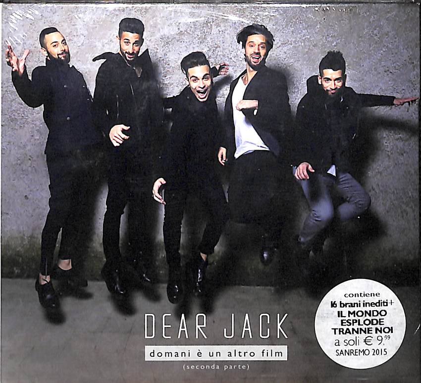 CD - Dear Jack  Domani È Un Altro Film (Seconda Parte)