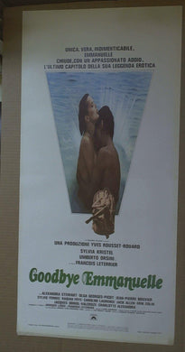 Locandina Goodbye Emmanuelle Sylvia Kristel  1978