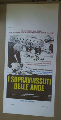 Locandina I Sopravvissuti Delle Ande 1976