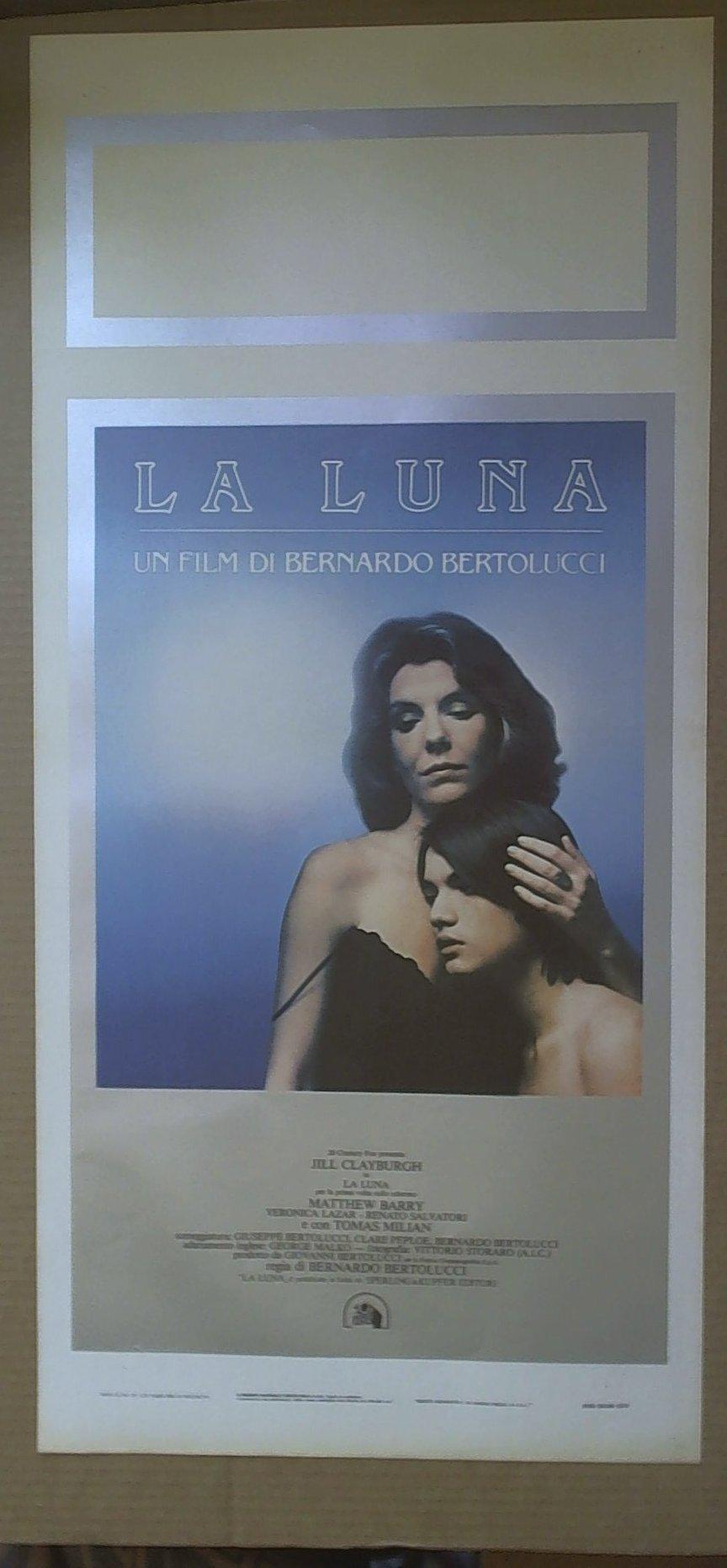 Locandina La Luna Bernardo Bertolucci Matthew Barry Tomas Milian Lazar 1979