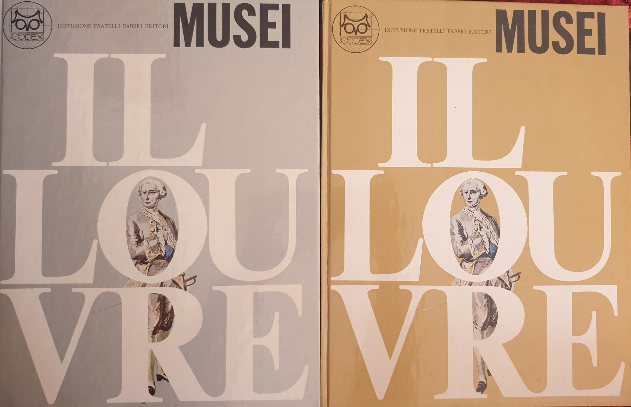 2 Voll: Musei - Il Louvre  I e II / Diffusione Fratelli Fabbri ed.