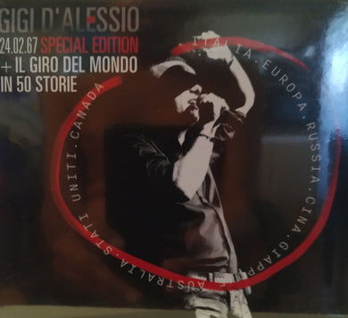 CD - Gigi D'Alessio  24.02.1967 Special Edition + Il Giro Del Mondo In 50 Storie