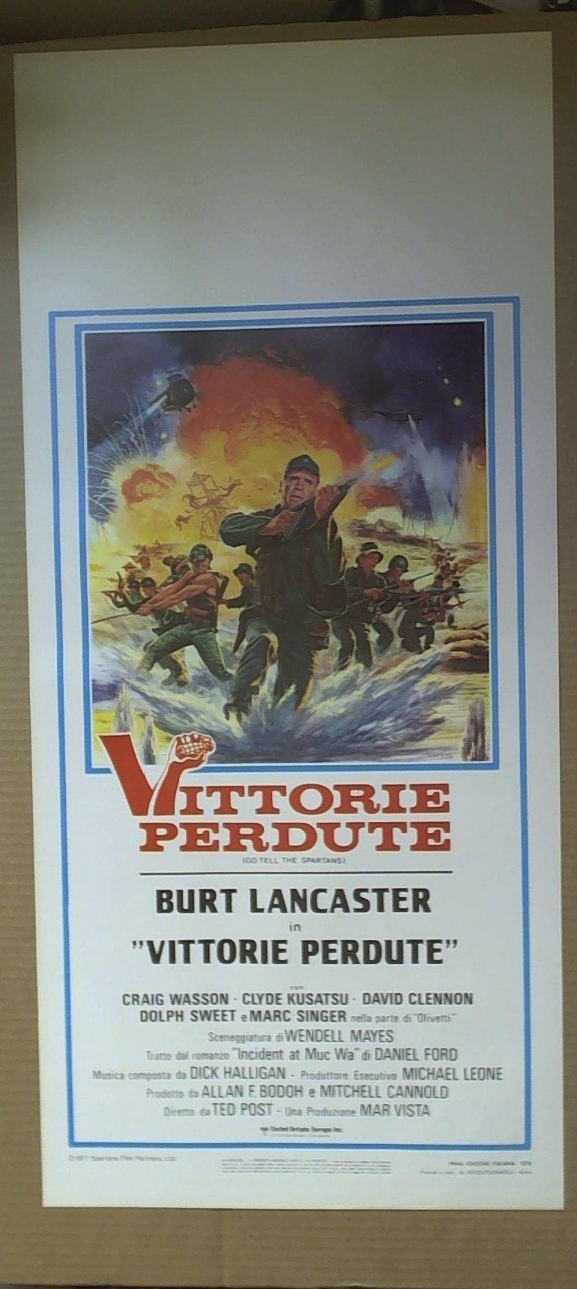Locandina Vittorie Perdute Burt Lancaster
