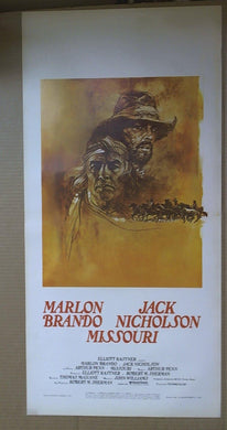 Locandina Missouri , Marlon Brando , Jack Nicholson