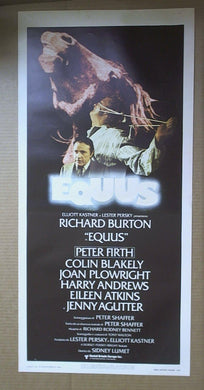 locandina Equus Colin Blakely Richard Burton Peter Firth Joan Plowright