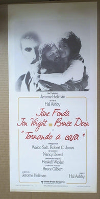 Locandina Tornando A Casa Hal Ashby, Jane Fonda, Jon Voight 1978