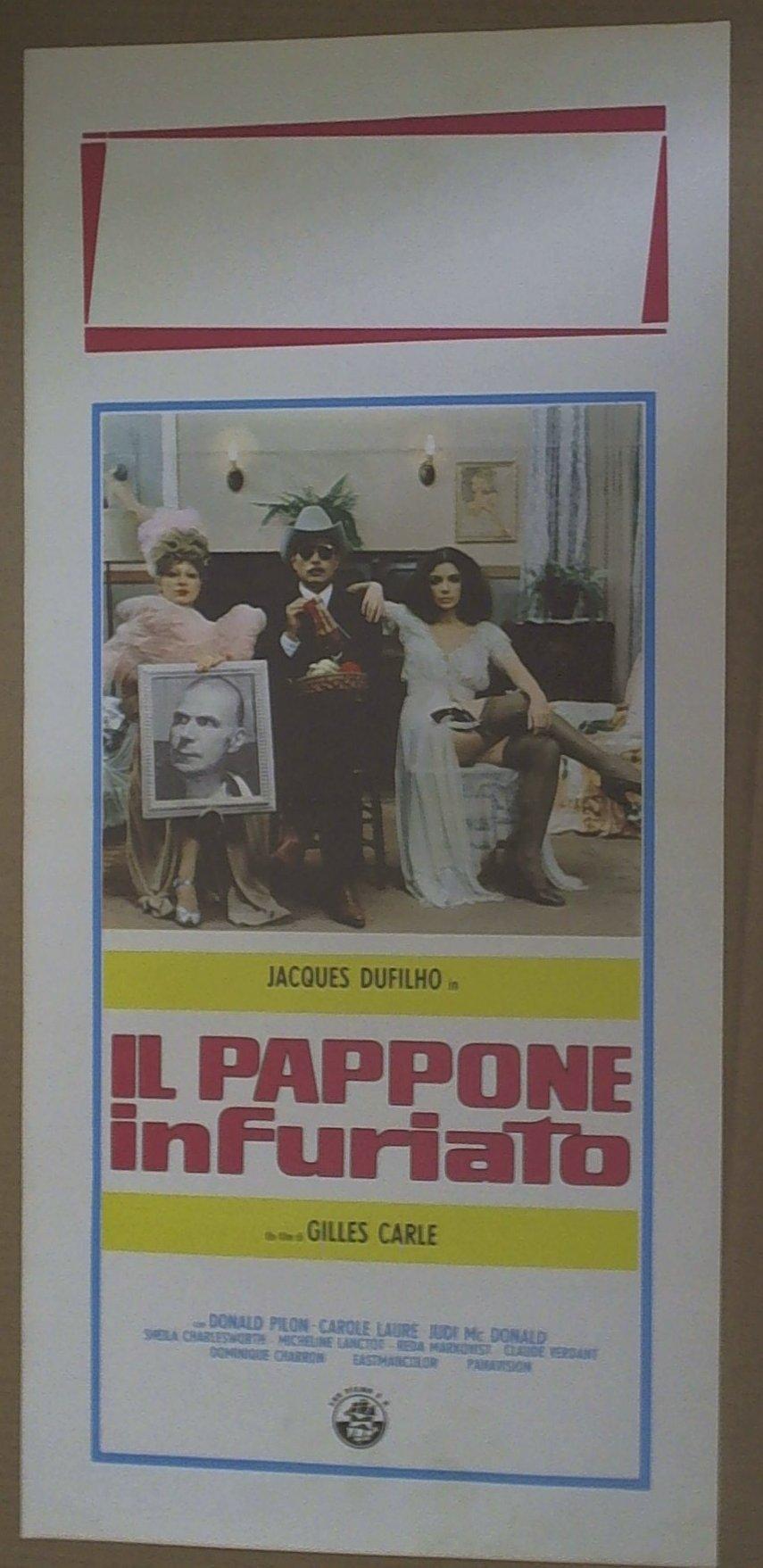 Locandina Il Pappone Infuriato 1974