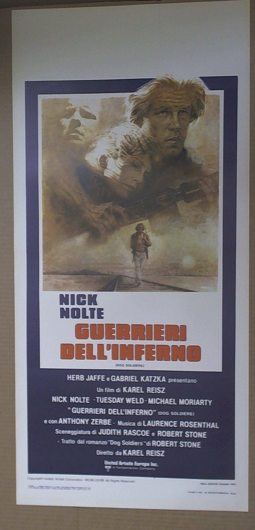 Locandina Guerrieri Dell'Inferno 1978 Nick Nolte