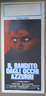 Locandina, Il Bandito Dagli Occhi Azzurri, Franco Nero, Di Lazzaro