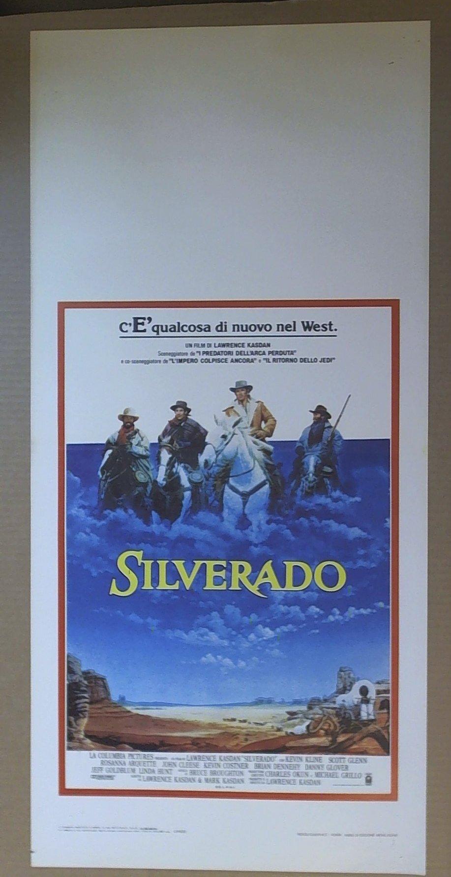 Locandina Silverado Kline Glenn Costner Glover Mcintyre