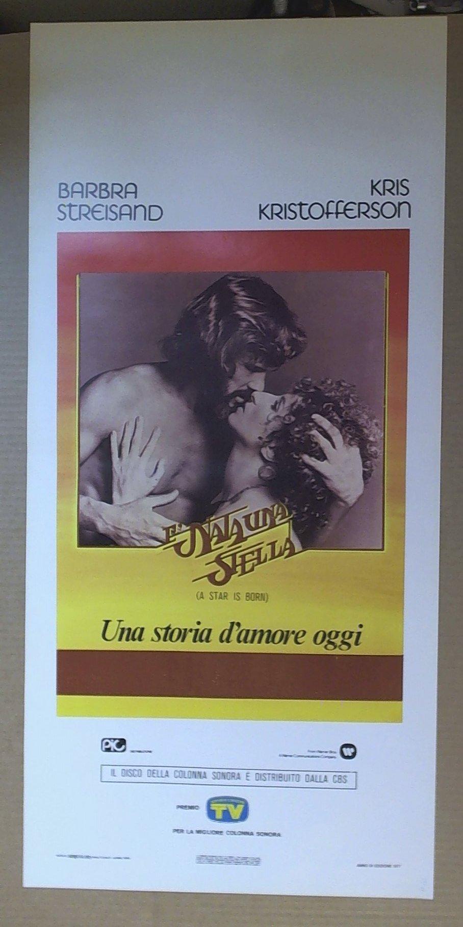 Locandina è Nata Una Stella Barbra Streisand Kristofferson