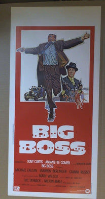 Locandina Big Boss Tony Curtis Anjanette Comer Menahem Golan Berlinger Callan