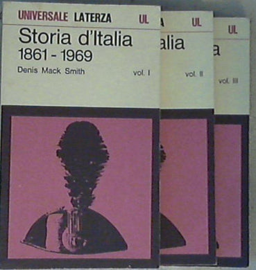Storia d'Italia dal 1861 al 1969 / Denis Mack Smith - 3 vol.