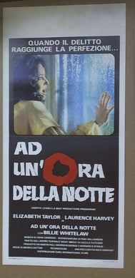 Locandina Ad Un'Ora Della Notte   Elizabeth Taylor