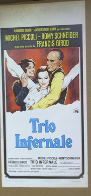 Locandina Trio Infernale Piccoli Romy Schneider Francis Girod 1974