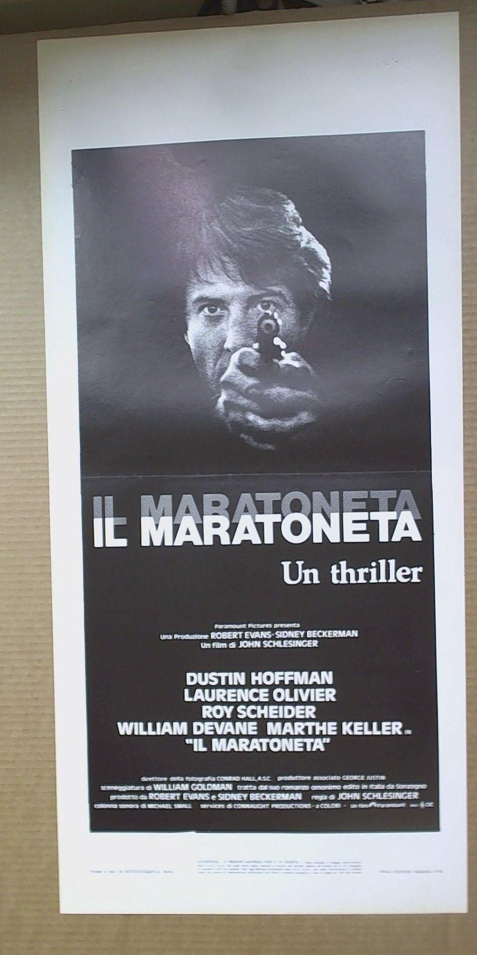 Locandina Il Maratoneta Dustin Hoffman Laurence Olivier