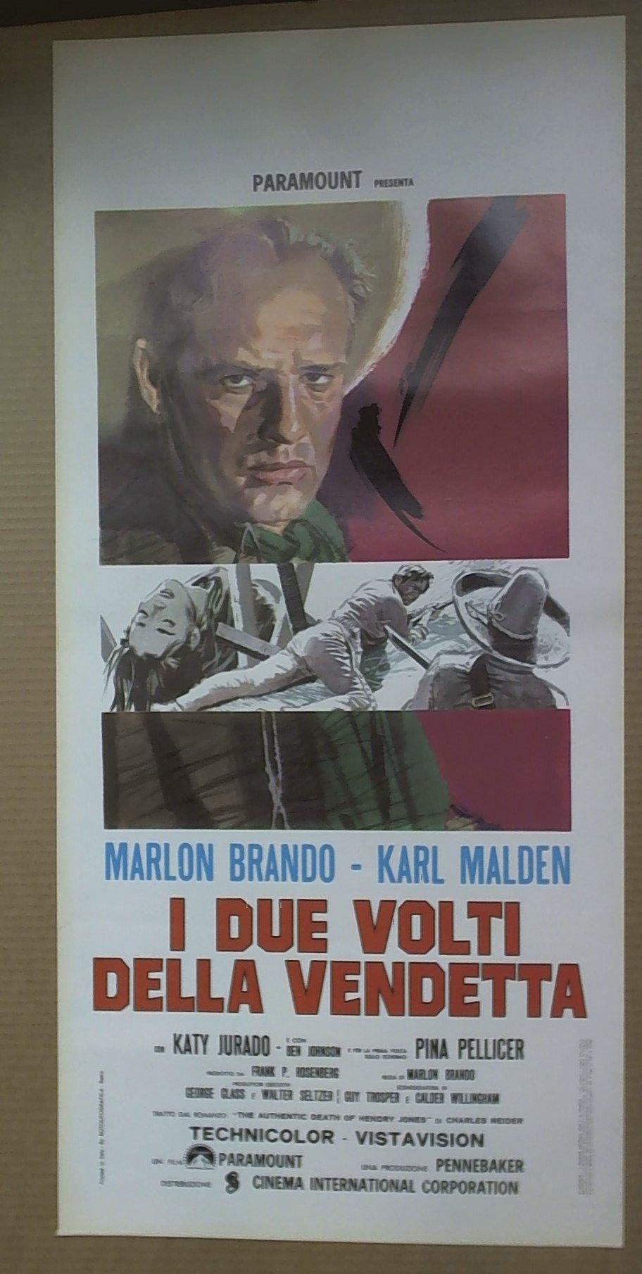 Locandina Locandina I Due Volti Della Vendetta M.Brando