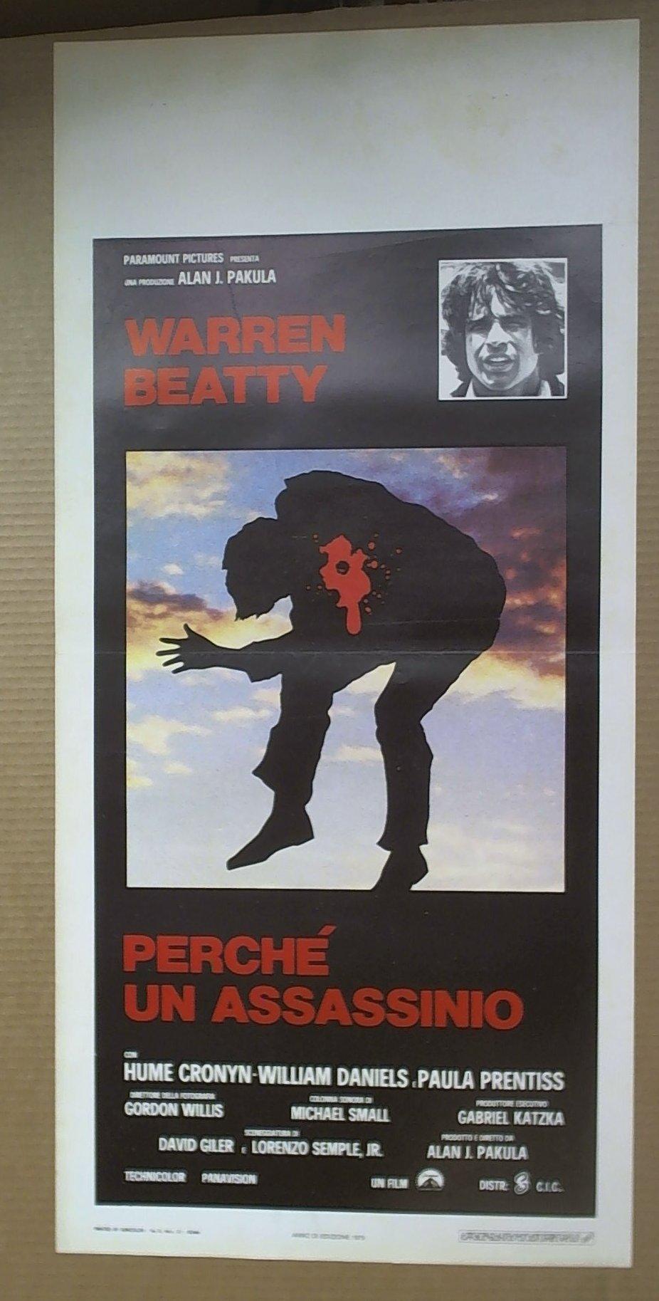 Locandina Perchè Un Assassinio Beatty 1975