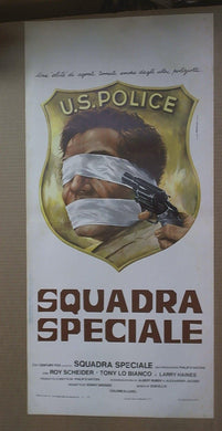 Locandina Squadra Speciale Roy Scheider Tony Lo Bianco Larry Haines D'Antoni