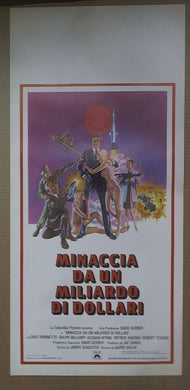 Locandina Minaccia da un miliardo di Dollari , D Robinette , R Bellamy