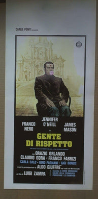 Gente Di Rispetto Franco Nero Jennifer O'Neil James Mason Zampa 1975