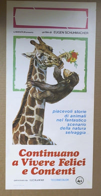 Locandina Continuano A Vivere Felice Contenti