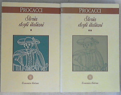 Storia degli italiani / Giuliano Procacci 2 vol.