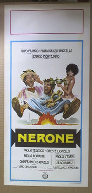 Locandina Nerone Montesano Buccella Stoppa Fabrizi Borboni Lionello Tedesco 1977