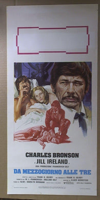Locandina Da Mezzogiorno Alle Tre Charles Bronson  1976
