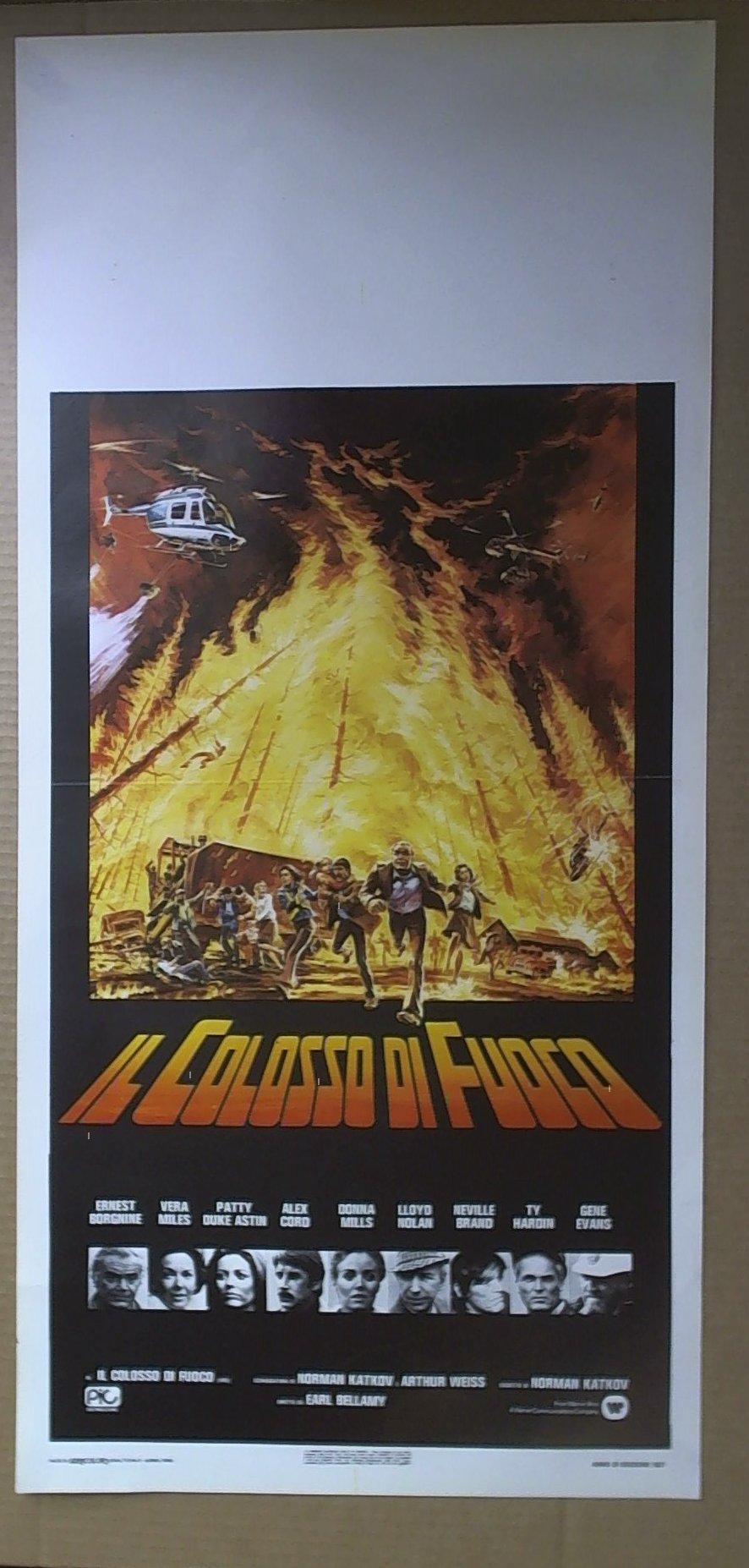 Locandina  Il colosso di Fuoco , Ernest Borgnine , Vera Miles