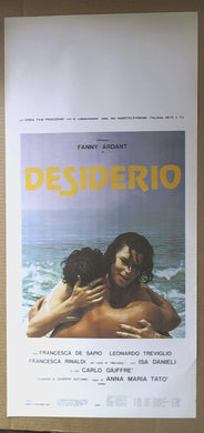 Locandina Desiderio Fanny Ardant Francesca De Sapio