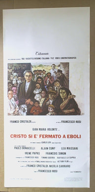Locandina  Cristo Si È Fermato Ad Eboli Volontè Rosi 1979
