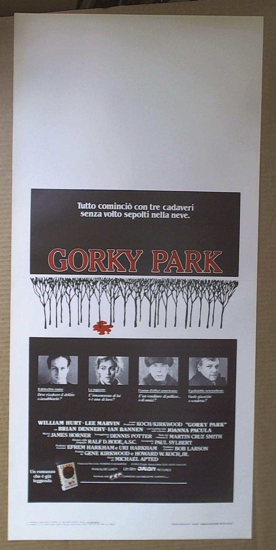 Locandina Gorky Park William Hurt Joanna Pacula 1984