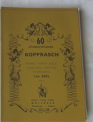 60 Ausgewahlte Etudes 1 Trompet - Kopprasch