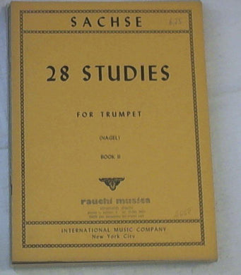 SACHSE Studies 28 Studi Tromba Vol.2º