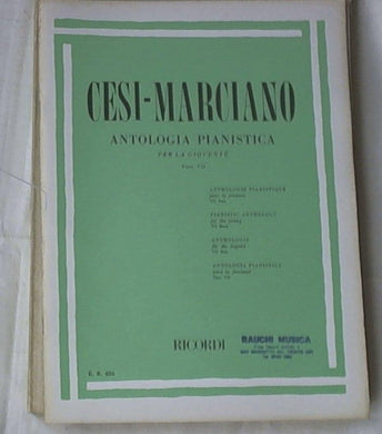 Antologia pianistica : per la gioventù. Fasc. 7. / Cesi-Marciano