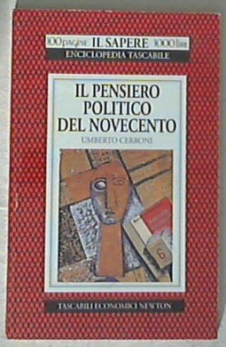 Il pensiero politico del Novecento / Umberto Cerroni