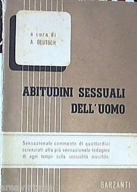 DEUTSCH ABITUDINI SESSUALI DELL'UOMO