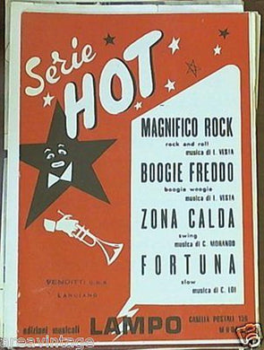 spartito serie hot magnifico rock-boogie freddo-zona calda-fortuna