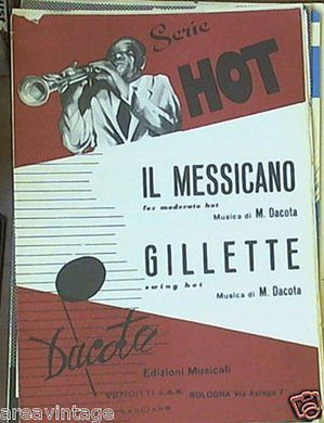 spartito serie hot il messicano (fox moderato) gillette (swing)
