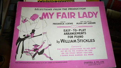 SPARTITO My Fair Lady, arranged for easy-to-play piano
.