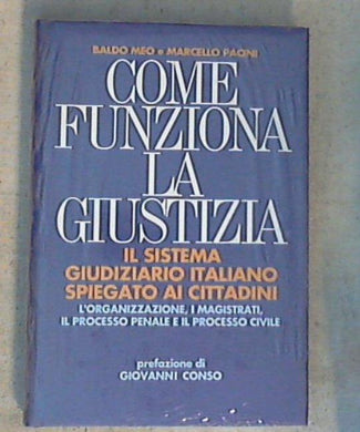 Come funziona la giustizia / Baldo Meo, Marcello Pacini - Copertina rigida