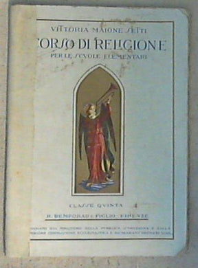 Letture religiose : corso di religione per la 5. / V. Maione Setti