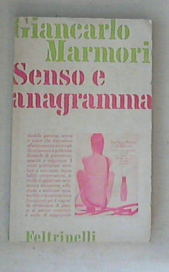 Senso e anagramma / Giancarlo Marmori