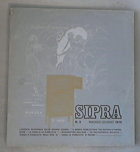Sipra n°3: aggiornamento maggio - giugno 1974
