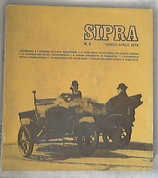 Centro documentazione Sipra n°2: aggiornamento marzo/aprile 1974