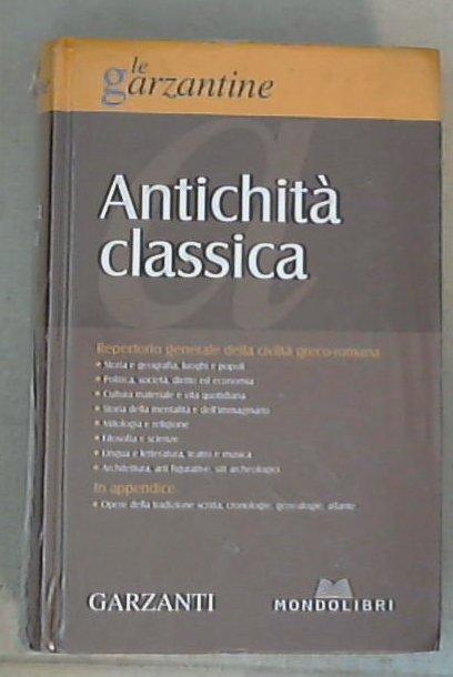 Enciclopedia dell'antichità classica - Copertina rigida Sealed/Sigillato